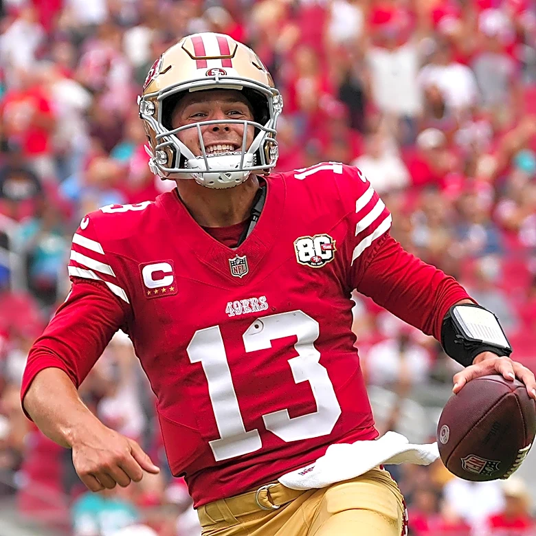 Brock Purdy bails out the 49ers’ defense in a shootout win over the Cardinals