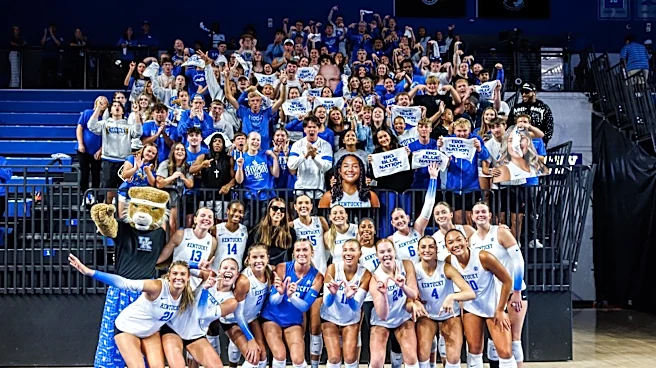 Kentucky Volleyball sweeps No. 7 Texas