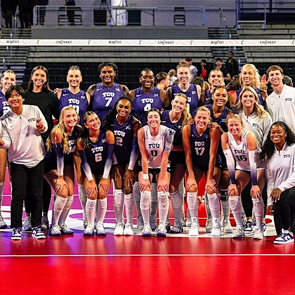 Volleyball: Rosemary Archer earns 2,000th assist, No. 11 TCU sweeps Cincinnati in Big 12 opener