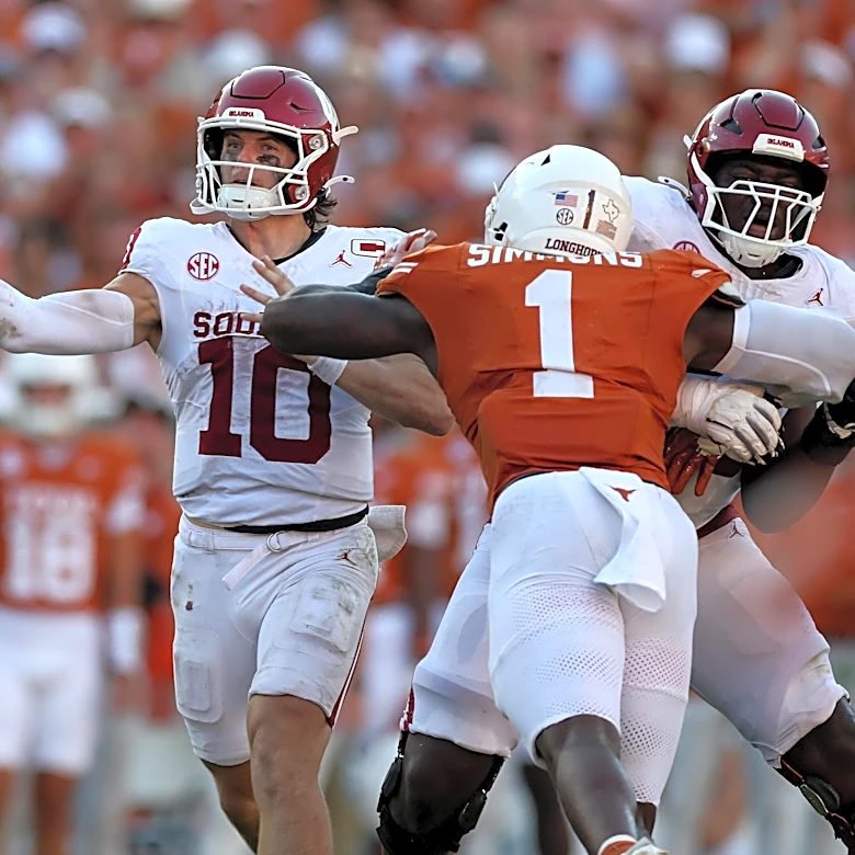 TV network designated for No. 1 Texas vs. Oklahoma