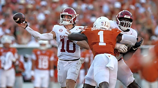 TV network designated for No. 1 Texas vs. Oklahoma