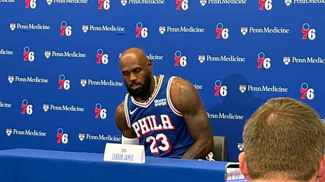 Every quote from LeBron James’ first media availability as a Sixer