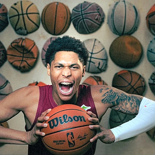 ‘He’s a dog, ’ Rookie Meleek Thomas was the star of Cavs Media Day