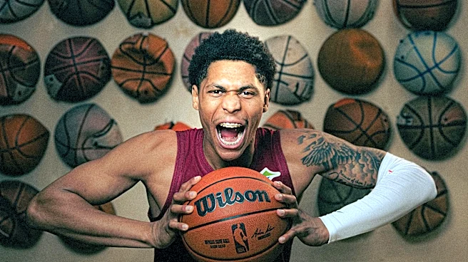 ‘He’s a dog, ’ Rookie Meleek Thomas was the star of Cavs Media Day