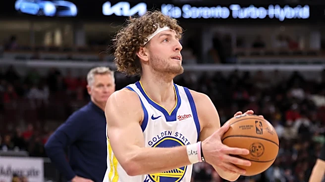Brandin Podziemski was making waves at Warriors’ media day