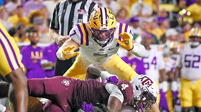 LSU LB Whit Weeks sidelined after fractured fibula