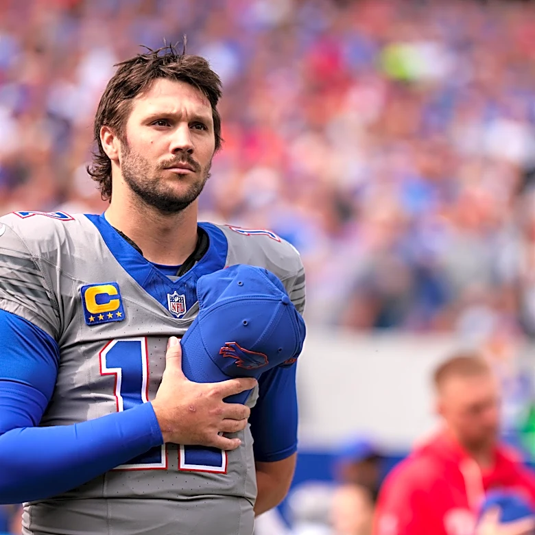 How does Josh Allen play the game after a bad outing?