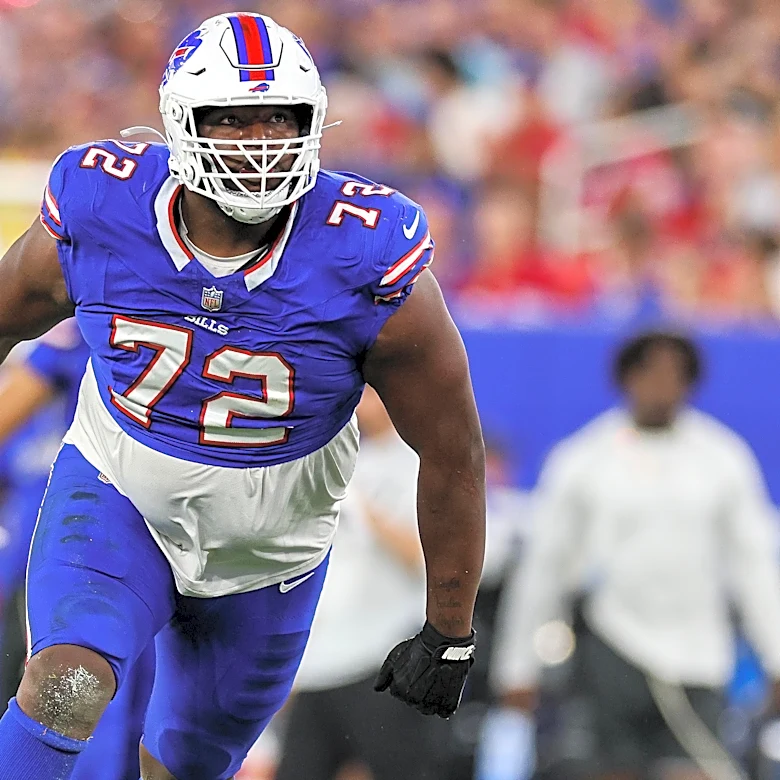 What corresponding move will Buffalo Bills make with Phidarian Mathis back on 53-man roster?