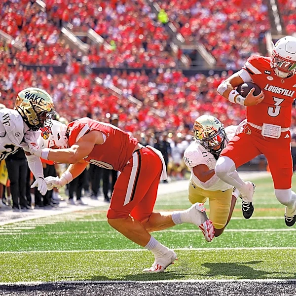 Louisville QB Lincoln Kienholz a possible game-time decision this week