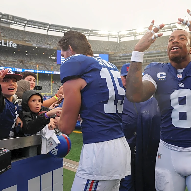 Grades and advanced stats for the Giants’ victory over the Tennessee Titans