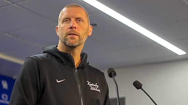 Mark Pope talks about his beard, Larry Bird, and Kentucky Basketball