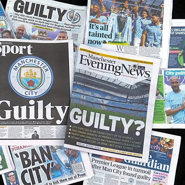 Premier League issues scathing account of Manchester City financial breaches with sham contracts, faulty accounting