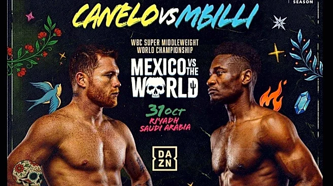 Canelo Alvarez vs Christian Mbilli officially official for October 31st, but red flags remain