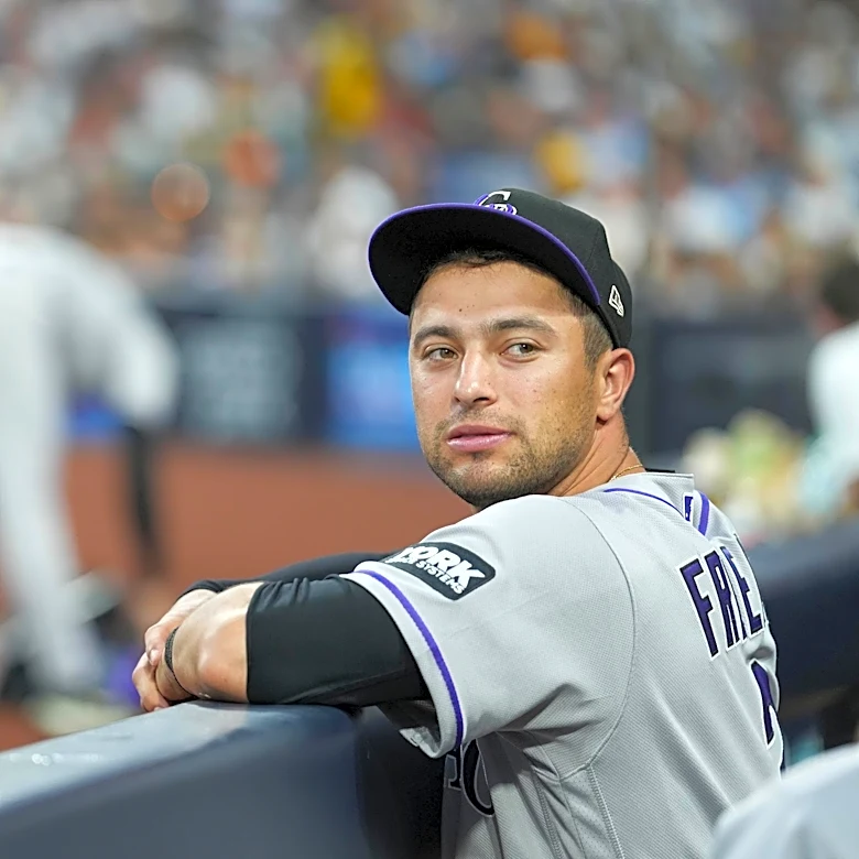 Tyler Freeman made contact, but not enough impact