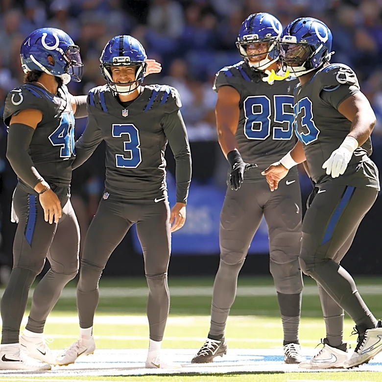 Despite groin injury, Colts are encouraged regarding PK Spencer Shrader’s status for London