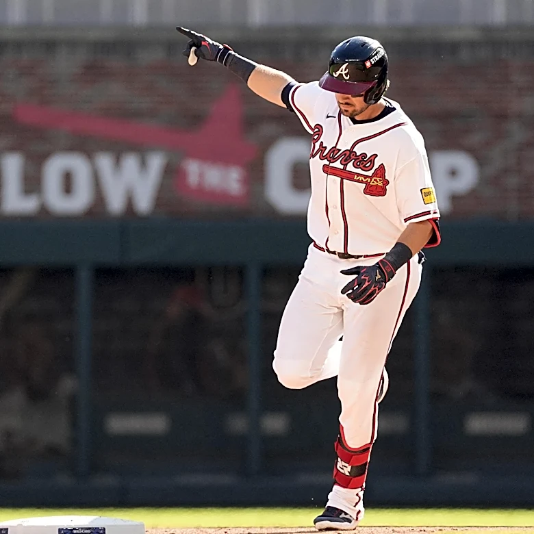 Austin Riley takes advantage of clean slate, delivers major postseason moment