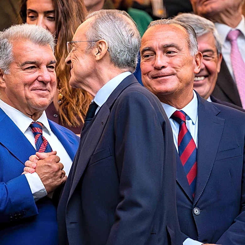 ‘Every time they speak, they attack Barcelona’ – Joan Laporta takes aim at Real Madrid