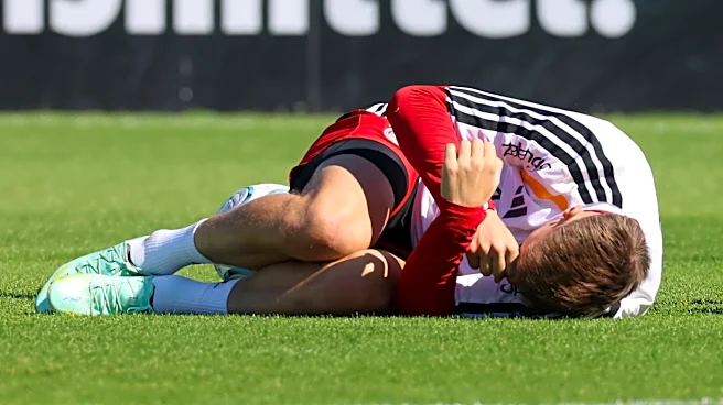 Nico Schlotterbeck taken for scan on ankle injury