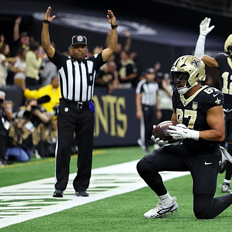 Noah Fant showed he can be more than a backup tight end for the Saints