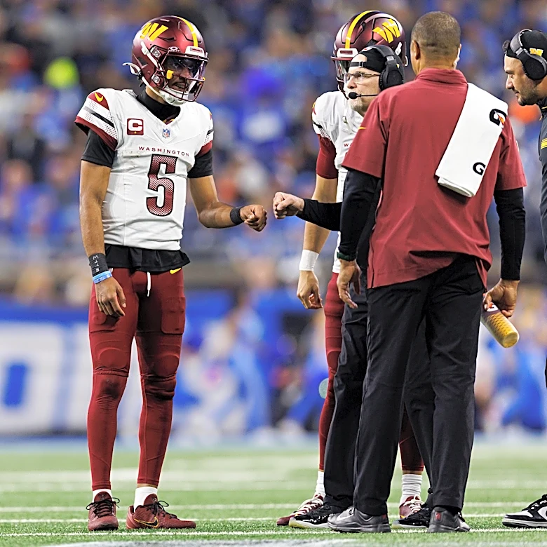 Dan Quinn: Jayden Daniels not ruled out, wearing brace rest of season