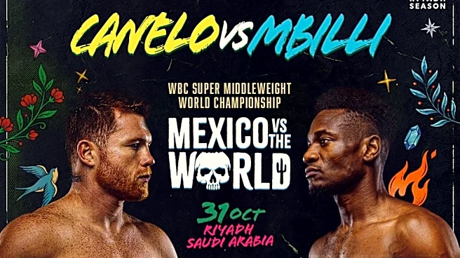 Halloween havoc! Canelo Alvarez vs Christian Mbilli rebooked for Oct. 31 in Riyadh | Mexico vs. The World