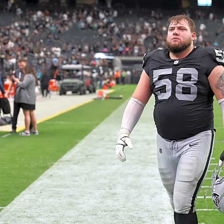 Raiders injury news: Jackson Powers-Johnson not practicing Wednesday