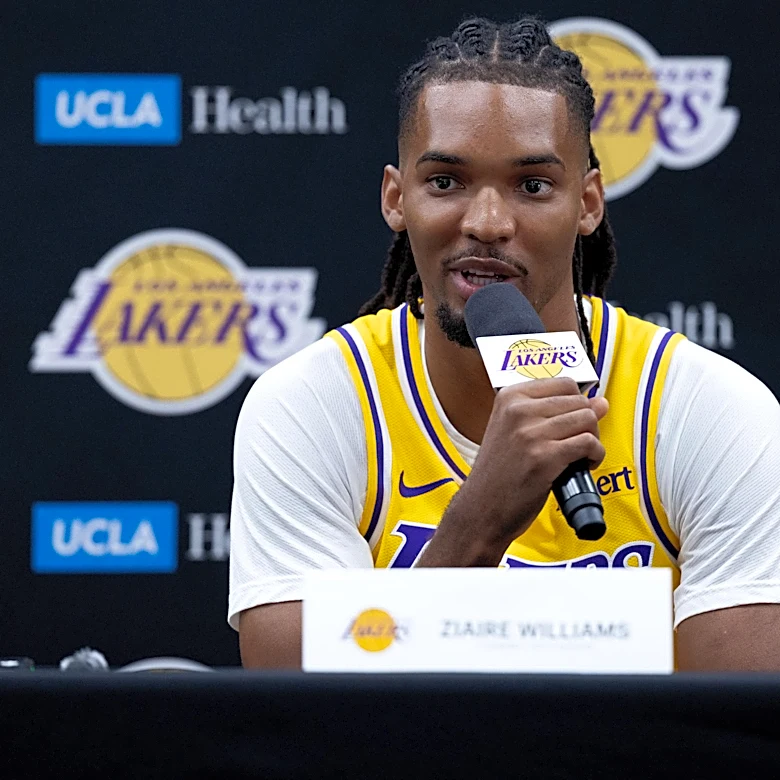 Ziaire Williams says it’s a ‘blessing’ to play for Lakers after growing up in LA
