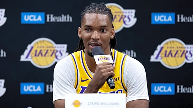 Ziaire Williams says it’s a ‘blessing’ to play for Lakers after growing up in LA