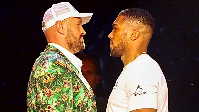 Everything Tyson Fury and Anthony Joshua said at their launch press conference