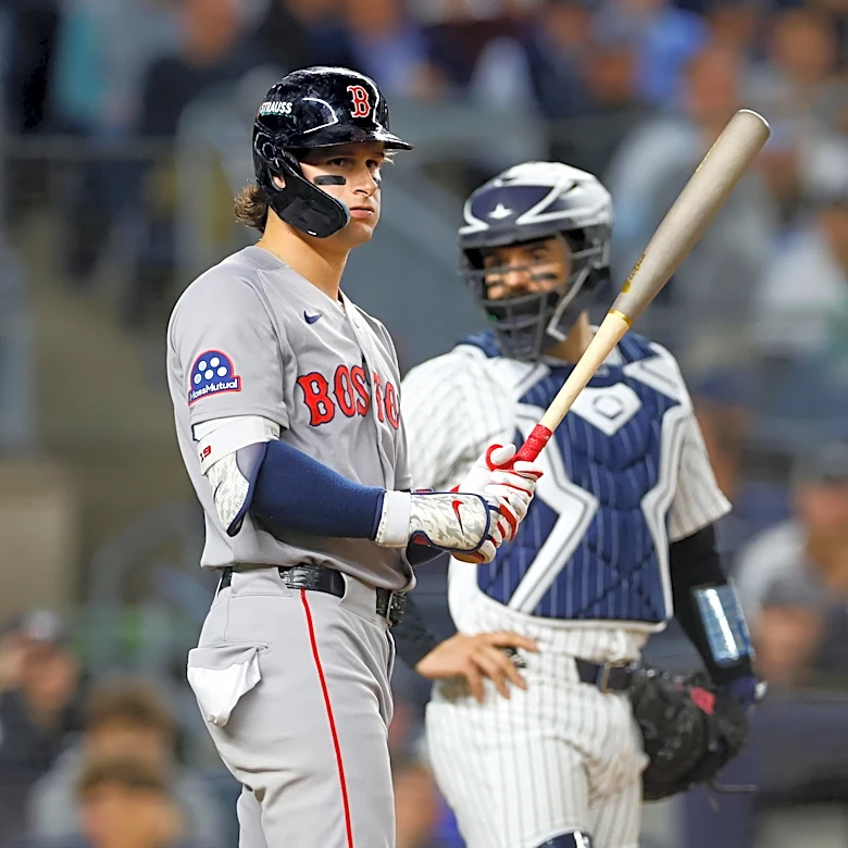 Hand injury keeps Red Sox’ Roman Anthony out of lineup for Game 2 vs Yankees