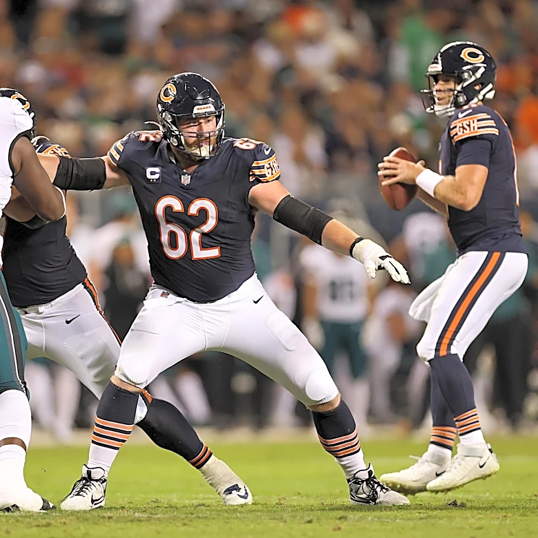Chicago Bears Offensive Line Analysis vs. Eagles