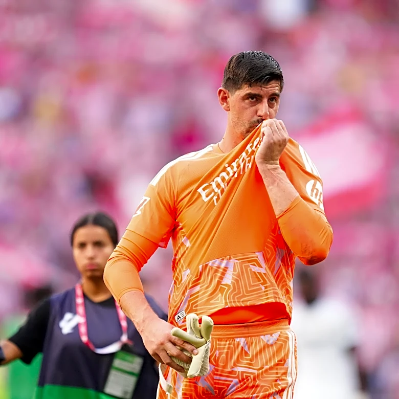 Courtois: “Some things get called in other stadiums, but we don’t get those same calls”