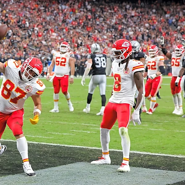 Raider killer Travis Kelce looks reborn