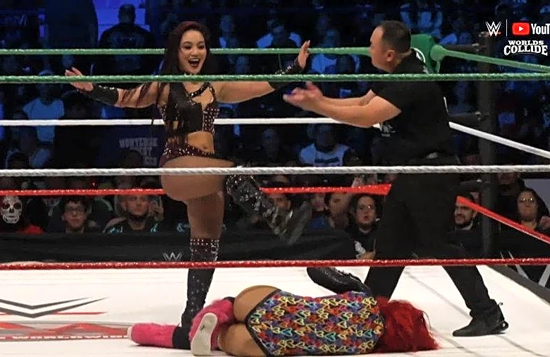 Roxanne Perez was a sore loser at WWE AAA Worlds Collide