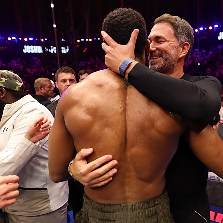 Bye! Anthony Joshua aligns with Eddie Hearn, agrees to ‘pull the plug’ on Tyson Fury fight to spite Dana White