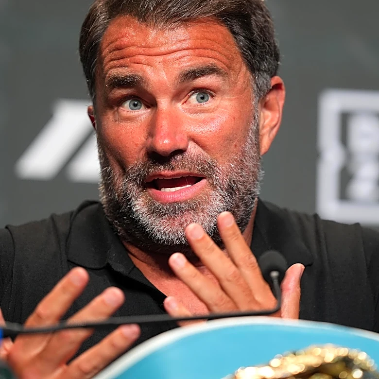 Eddie Hearn blames Dana White’s ‘arrogance’ for nasty rhetoric in lead-up to Fury vs. Joshua: ‘They’re control freaks’