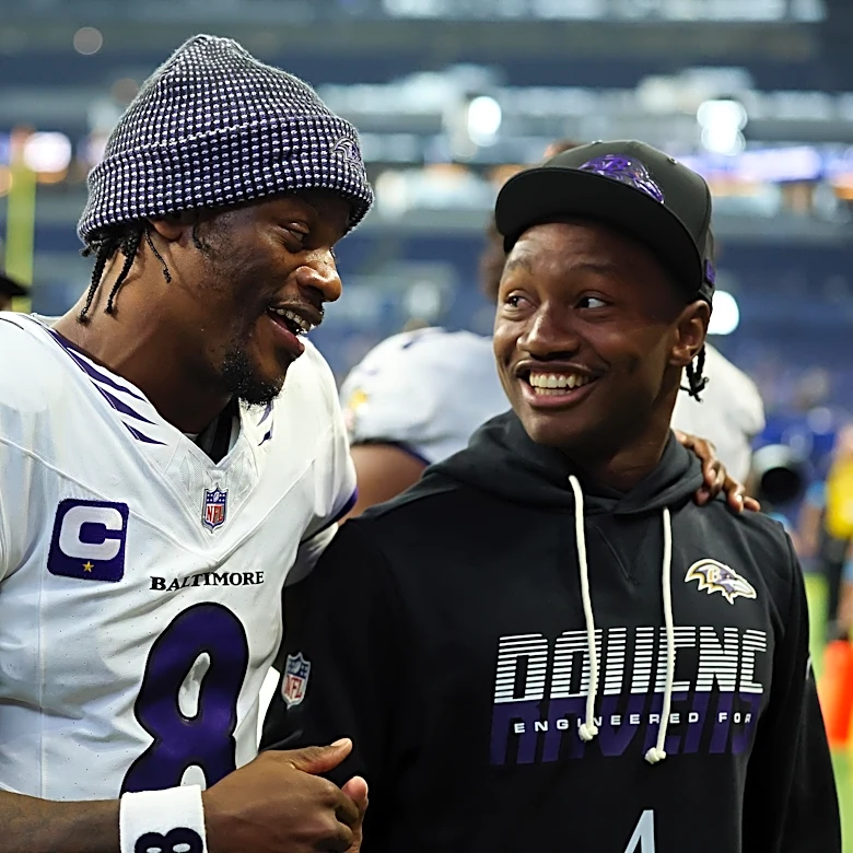 Ravens upgrade Lamar Jackson, Zay Flowers on Thursday injury report