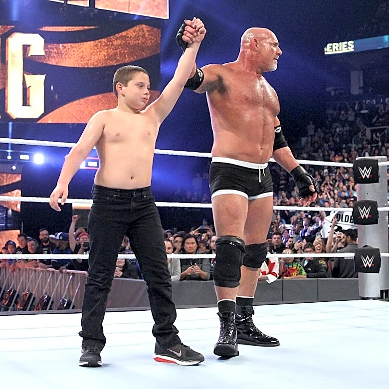 Goldberg’s son ‘would love’ to be a pro wrestler, and ‘I want to be better than my dad’