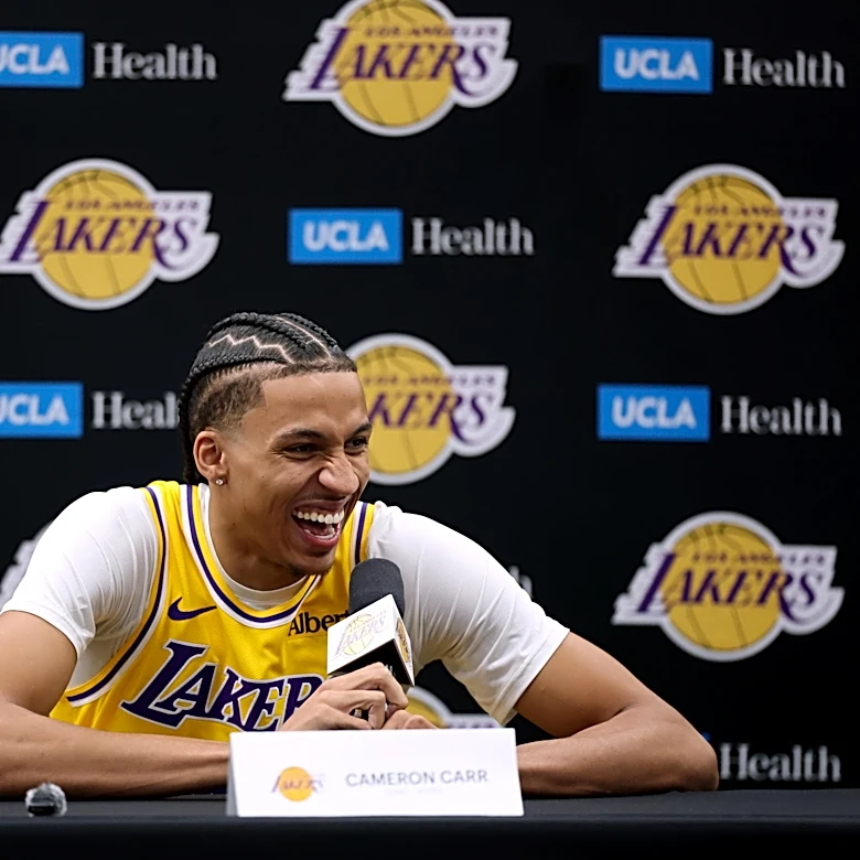 Lakers Training Camp Notebook: JJ Redick high on Cameron Carr
