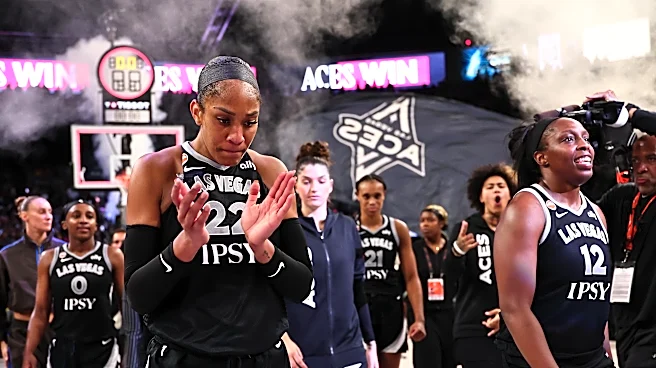 A’ja Wilson again proves she’s on another level as the Las Vegas Aces eliminate the Indiana Fever to return to the WNBA semifinals