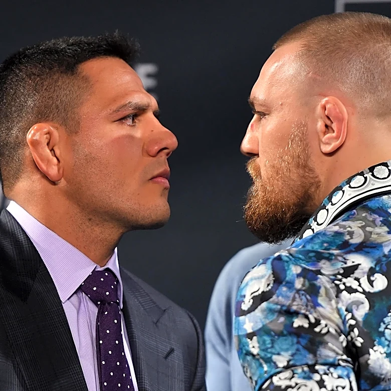 Rafael dos Anjos open to finally fighting Conor McGregor, but won’t ‘sit on the sidelines for 2 years’ like Michael Chandler