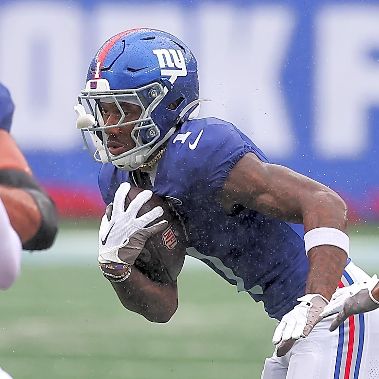 NY Giants’ WR Malik Nabers still learning to trust his knee