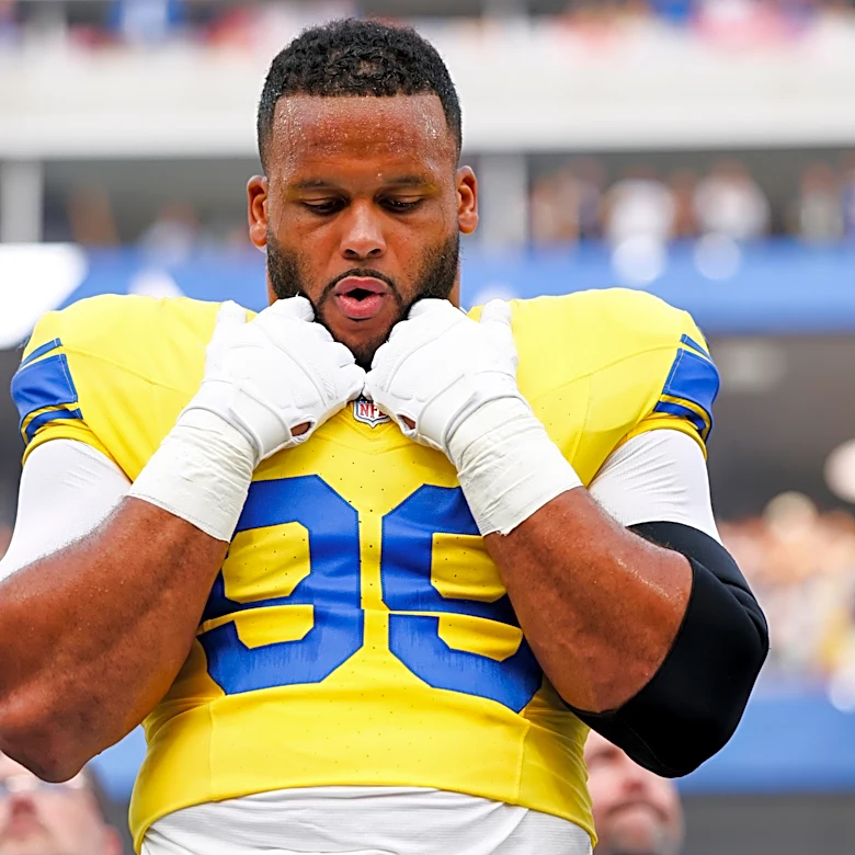 Aaron Donald ruled out for Week 4 against Eagles