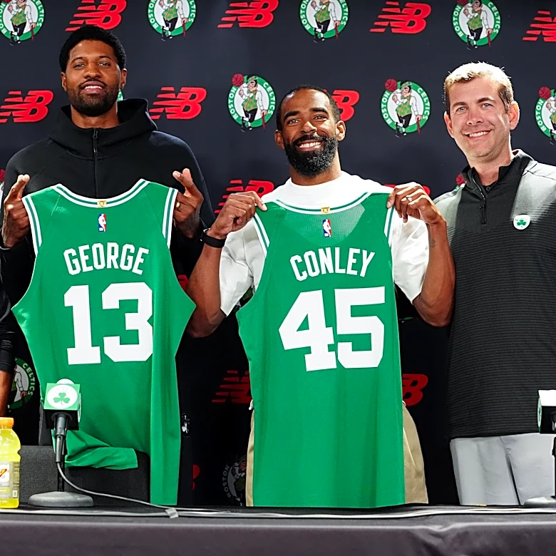The new-look Celtics are bonding, thanks to Mike Conley