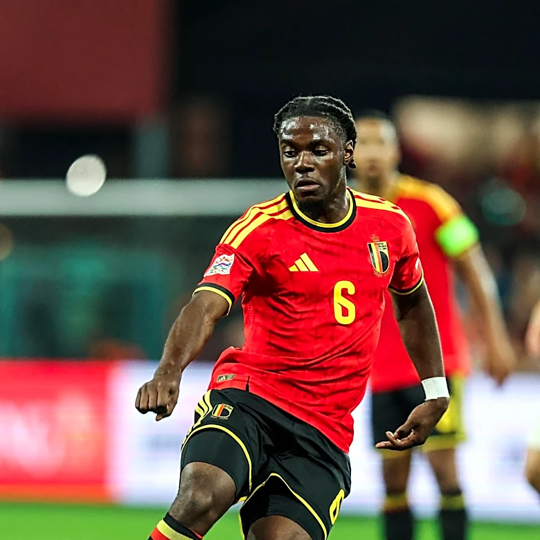 More national team minutes for Roméo Lavia and Maxence Lacroix