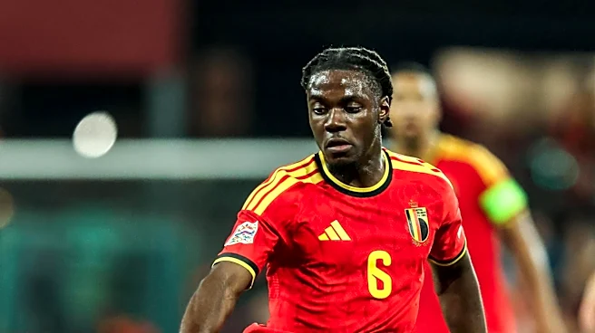 More national team minutes for Roméo Lavia and Maxence Lacroix