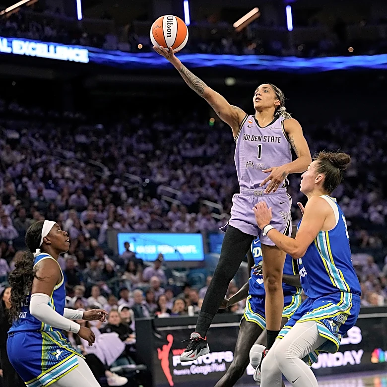 Gabby Williams refused to be denied in Game 3, guiding the Golden State Valkyries to a first-ever WNBA playoff series win
