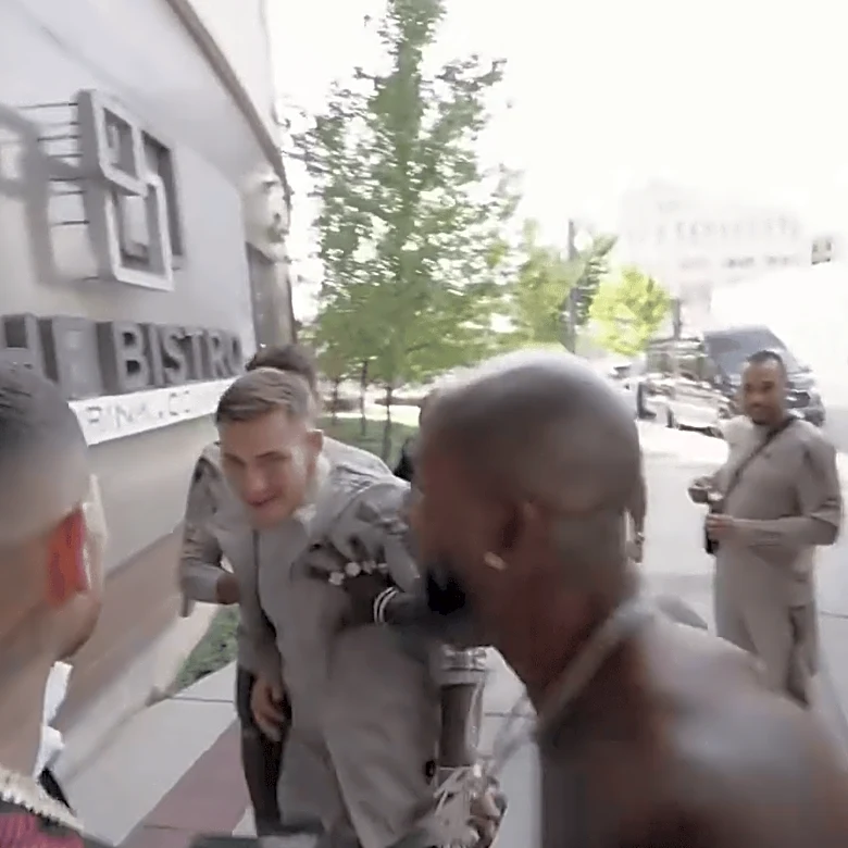 ‘We can get down right now!’ King Green teams up with Arnold Barboza Jr. to confront Esteban Ribovics outside after botched UFC 332 weight cut | Vi...