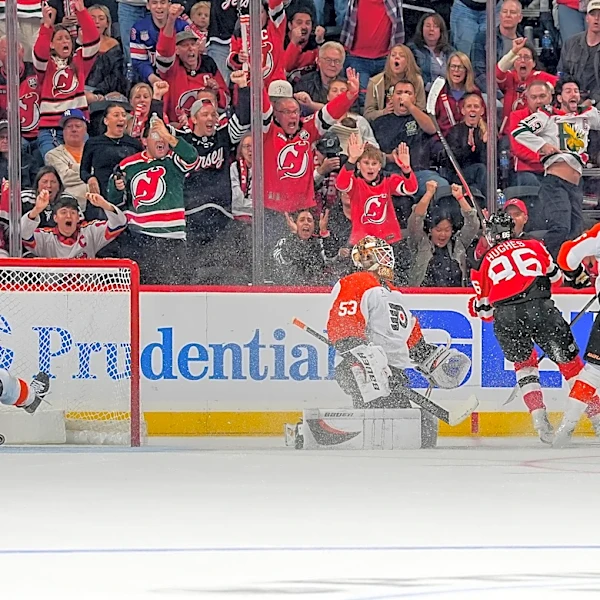 New Jersey Devils Goal Breakdown: Jack Hughes Puts the Devils Over the Flyers and His Stick Over the Glass