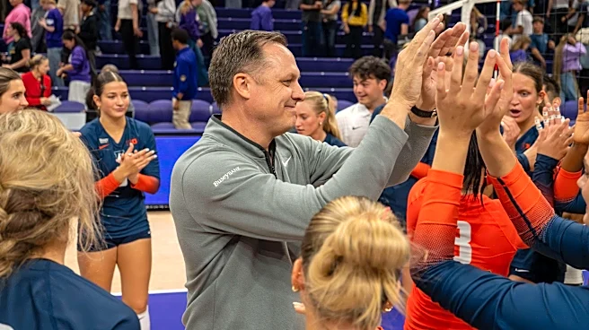 Call it a three-peat: Illini volleyball sweeps Washington